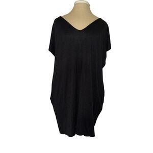 Aritzia Wilfred Free Black Vest Dress With Pockets Size Medium